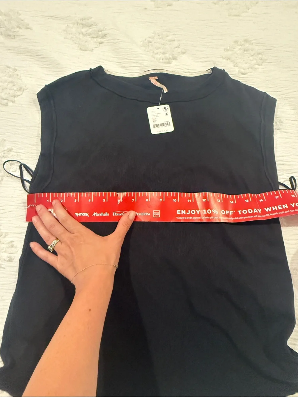 Free People Simply Smitten Mini Dress Black White Mixed Media OB1297645 XS
